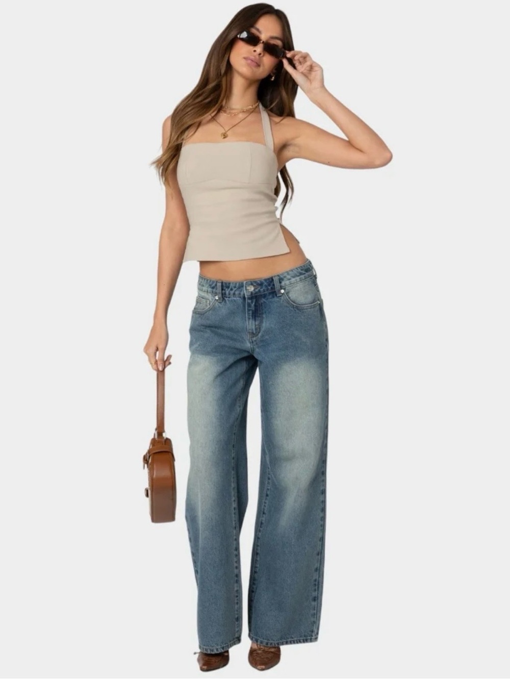 EDIKTED Dara Halter Top small